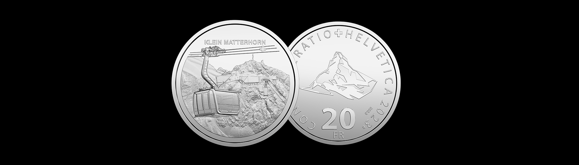 Pièce d’argent Télécabine Klein Matterhorn