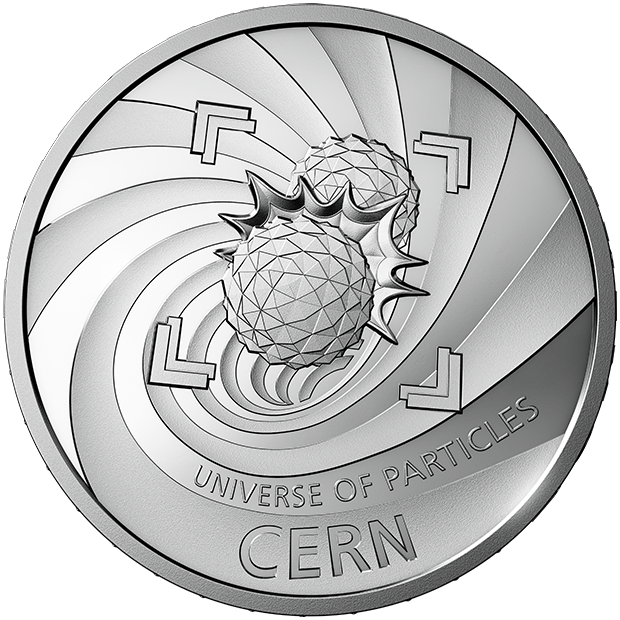 Pièce d’argent CERN