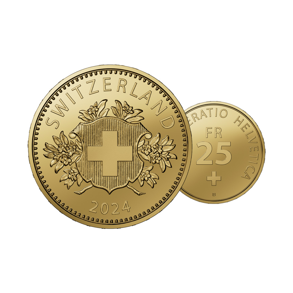 Sondermünze «25-Franken-Goldmünze»