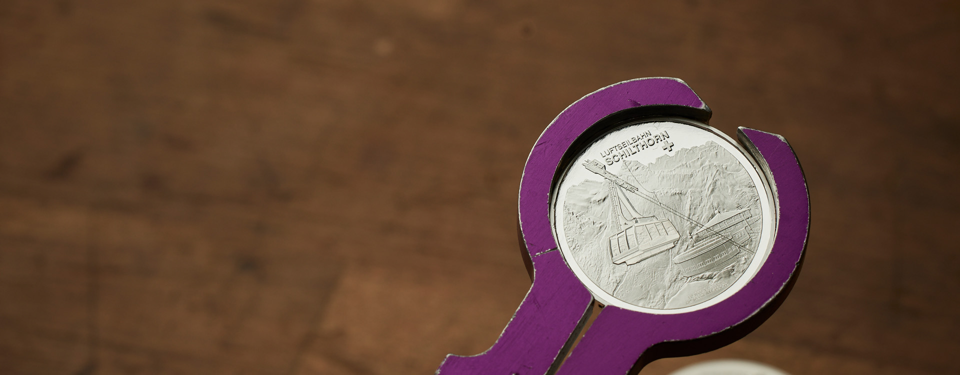 Sondermünze «Luftseilbahn Schilthorn» 