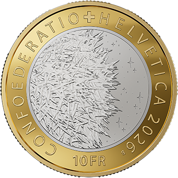 Bimetallmünze Tier des Jahres: der Igel