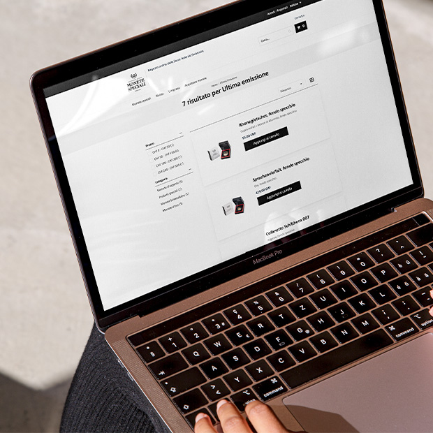 Nuovo negozio  online di Swissmint