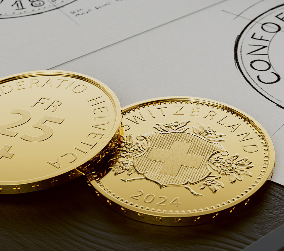 2024 25-Franc Gold Coin